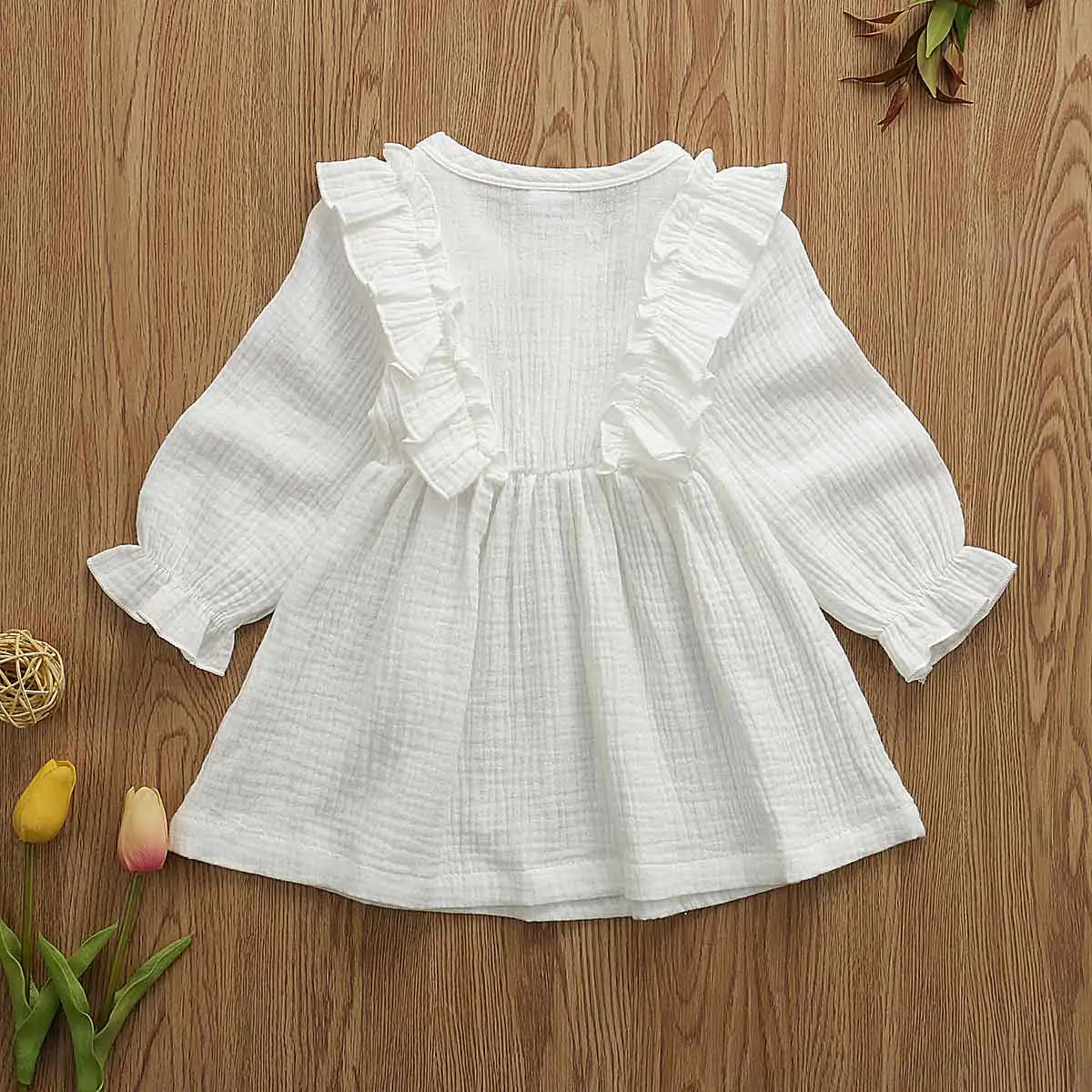 Children's Ruffled Sleeve