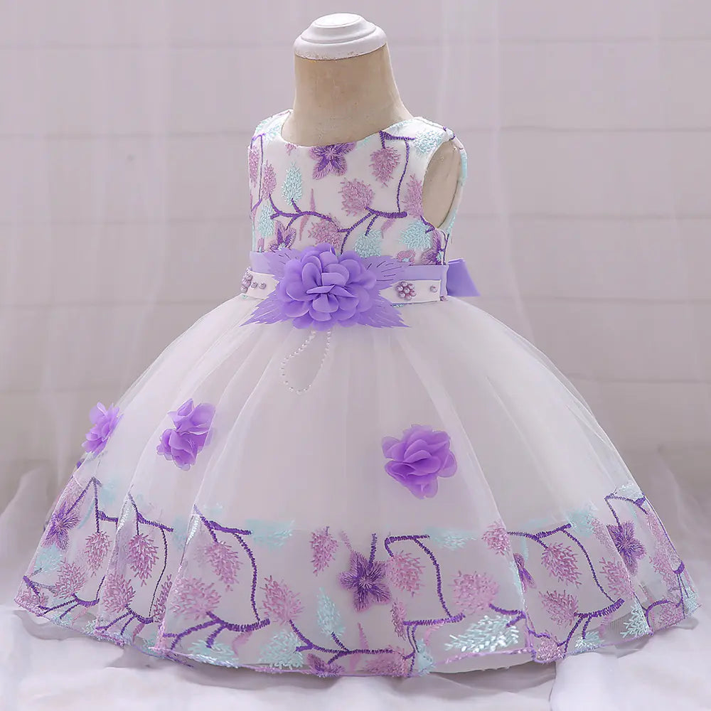 Children's Wedding Dress Puffed Skirt