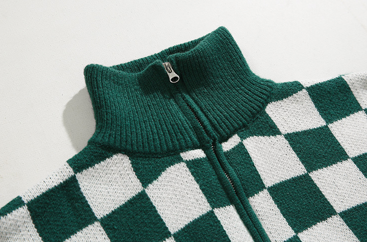 Checkerboard Sweater