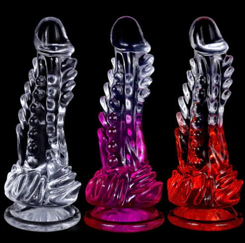 Clear Monster Fantasy Dildo