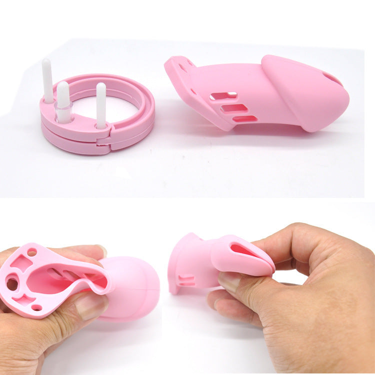 Silicone Chastity Lock for Men
