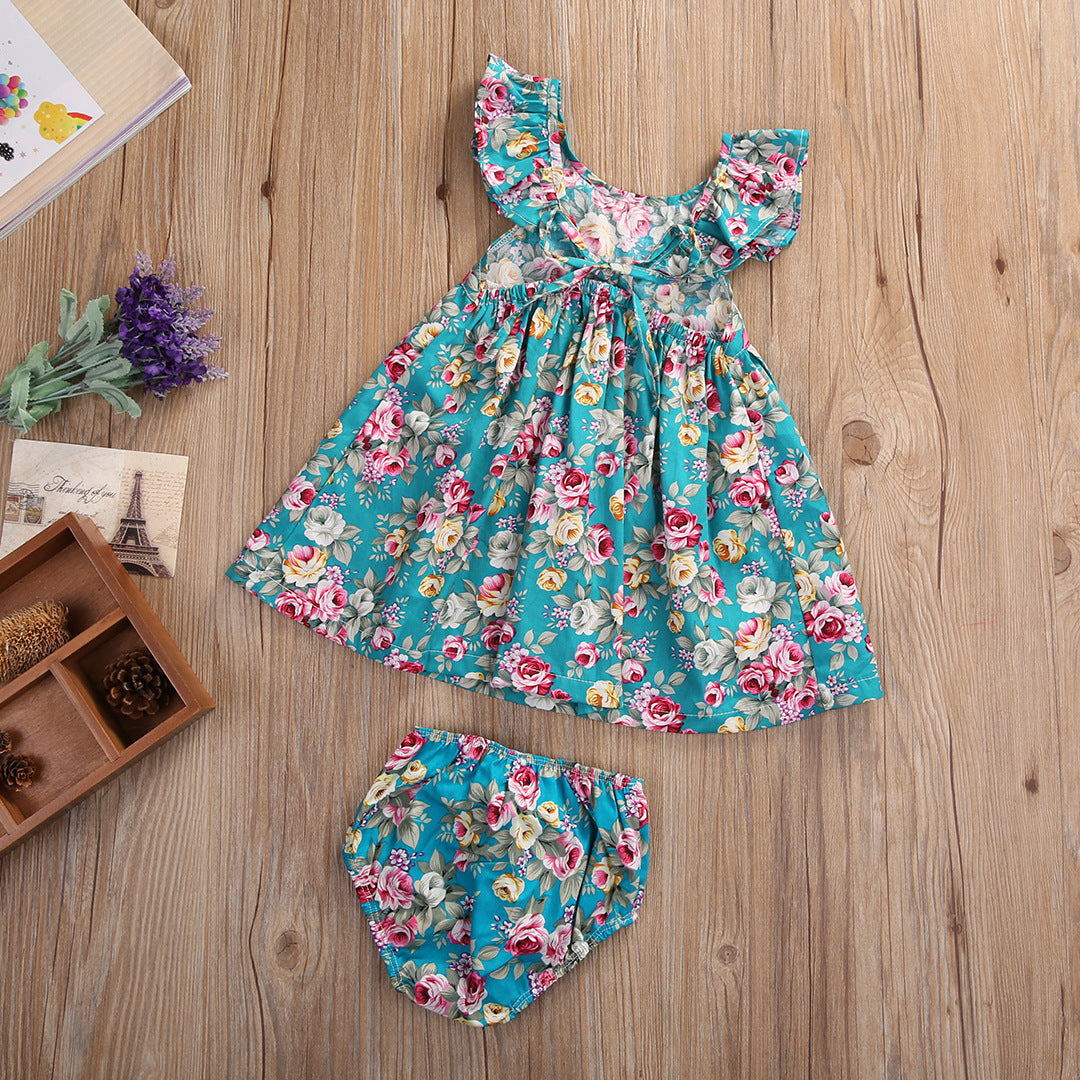 Baby Beach Dress Set
