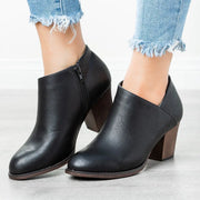 Casual Plus Size Pointed Toe Fashion Boots