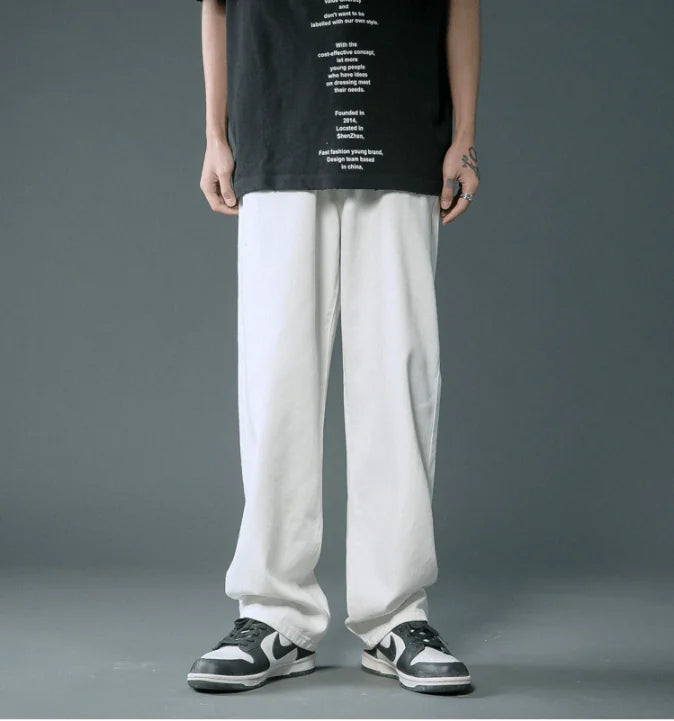 Men's Summer Casual Straight Trousers
