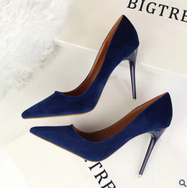 Minimalist Pointed Toe High Heels