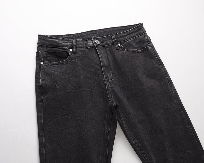 Snowflake Washed Slim-Fit Jeans