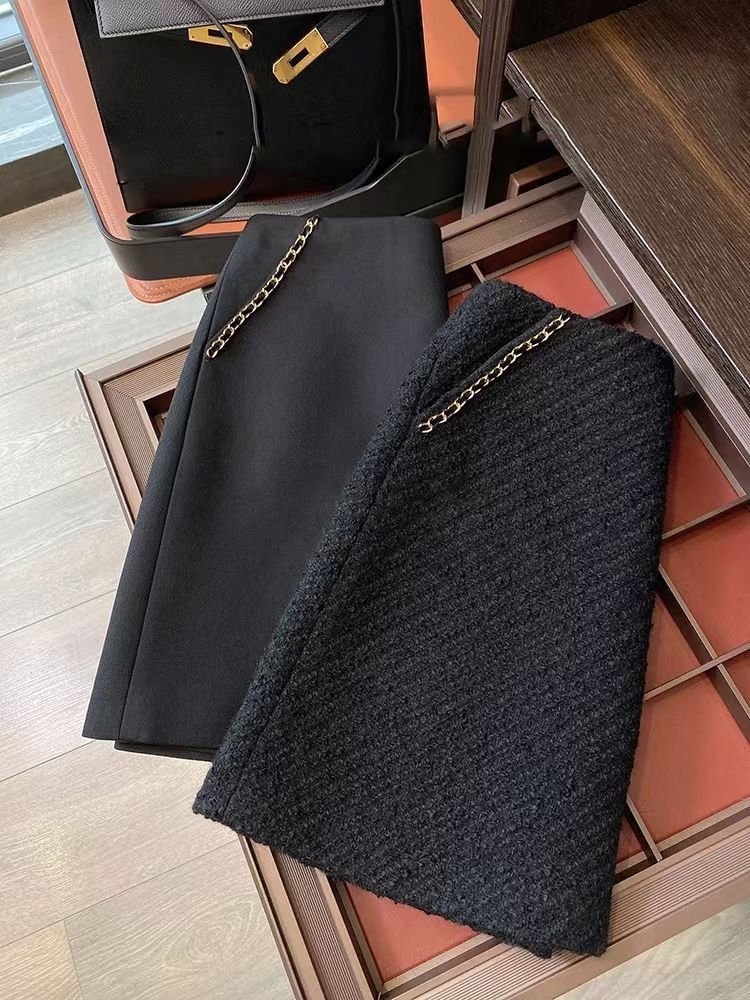 High Waist A-Line Skirt