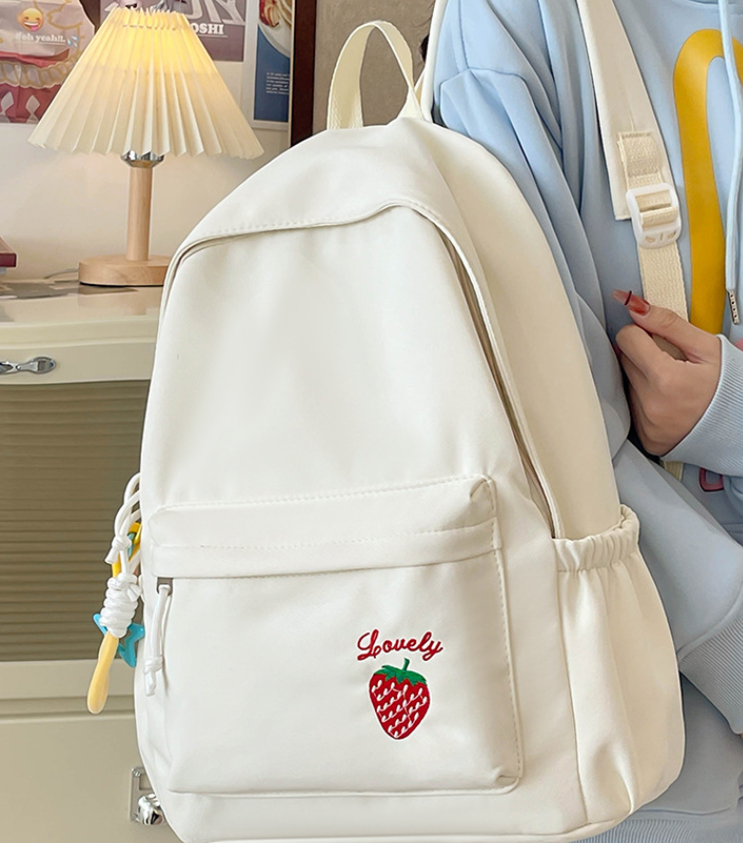 Nylon Waterproof Backpack with Design