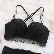 Lace Floral Cup Support Bra