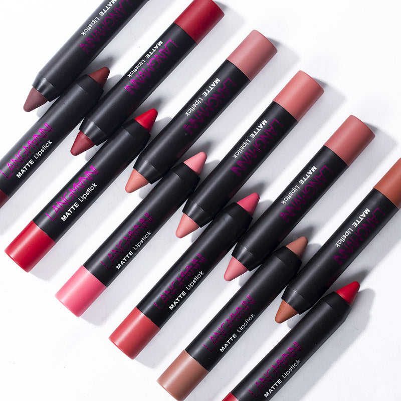 Matte Non-Stick Lipstick and Gloss Set