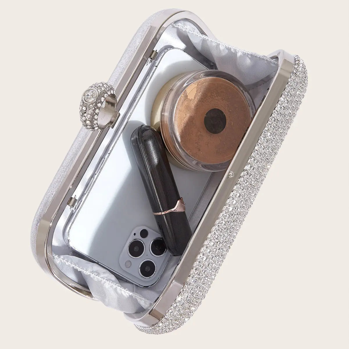 Diamond Evening Clutch Bag