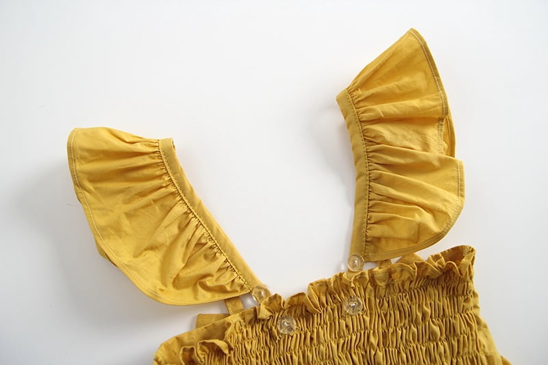 Fly Sleeve Bow Dress