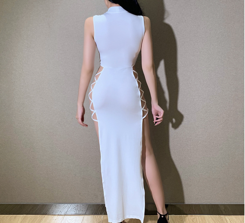 One-Shoulder Evening Dress