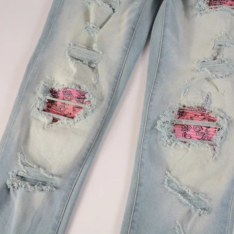 Light Blue Casual Jeans