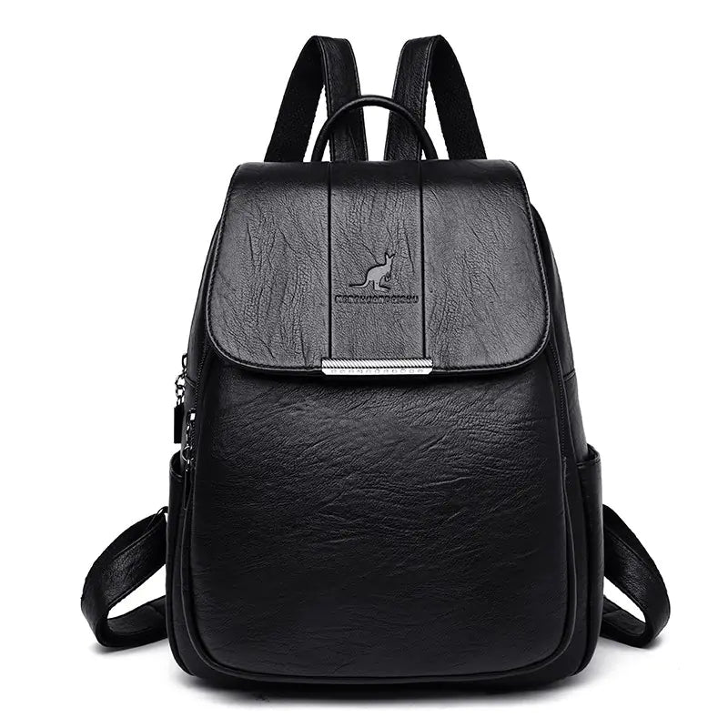 Soft-Side PU Backpack - Elegant Style Meets Practical Adventure