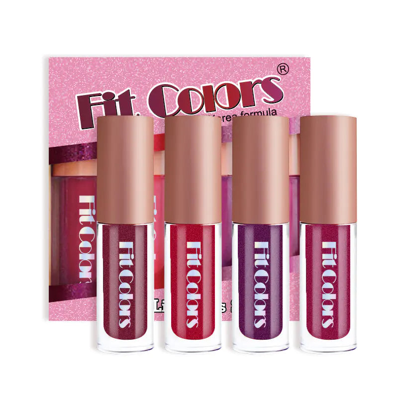 Metallic Pearlescent Diamond Lip Gloss Set