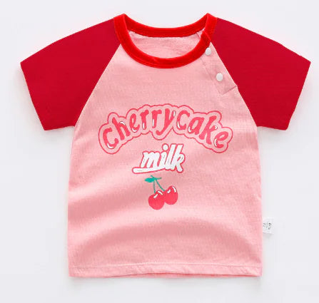 Cotton All-Match T-Shirts for Babies and Children