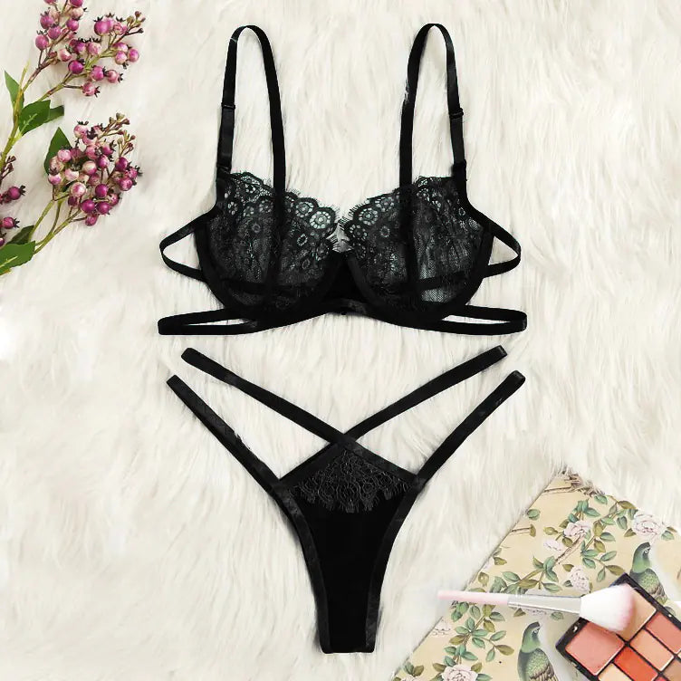 Three Point Style Lingerie Set