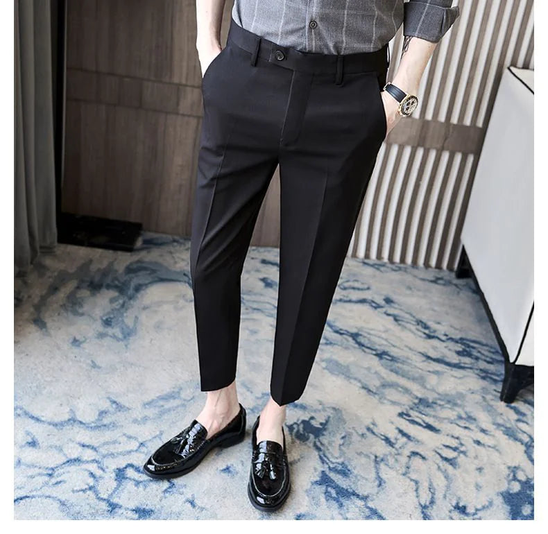 Summer Trendy Casual Suit Pants