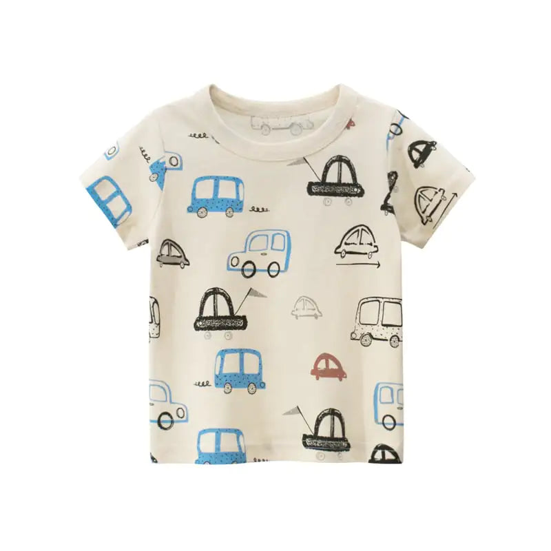 Korean Children's Short-Sleeved T-Shirt