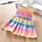 Sleeveless Rainbow Dress