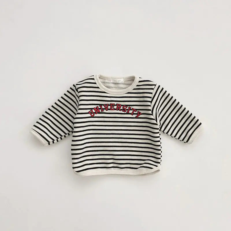 Children's Striped Long-Sleeved T-Shirt