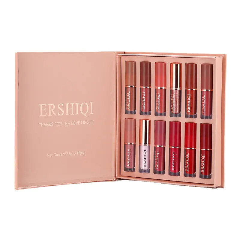 12-Piece Moisturizing Lipstick Gift Box