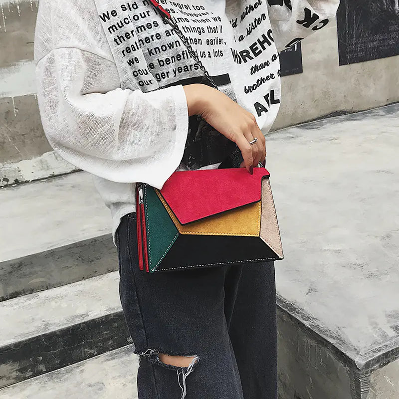 Patchwork Mini Crossbody Bag
