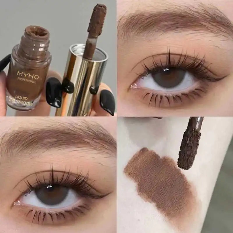 Brown Glitter Liquid Eyeshadow Stick