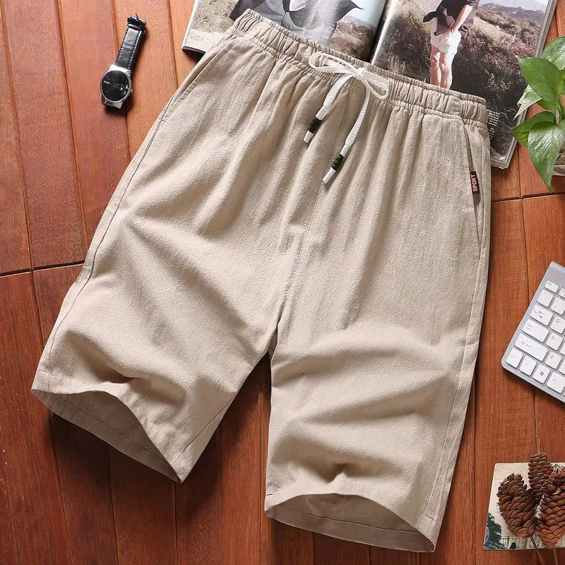 Casual Cotton Five-Point Shorts