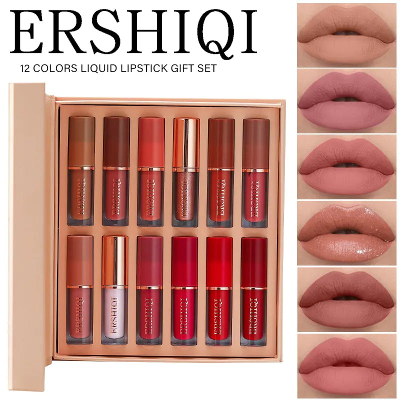 12-Piece Moisturizing Lipstick Gift Box