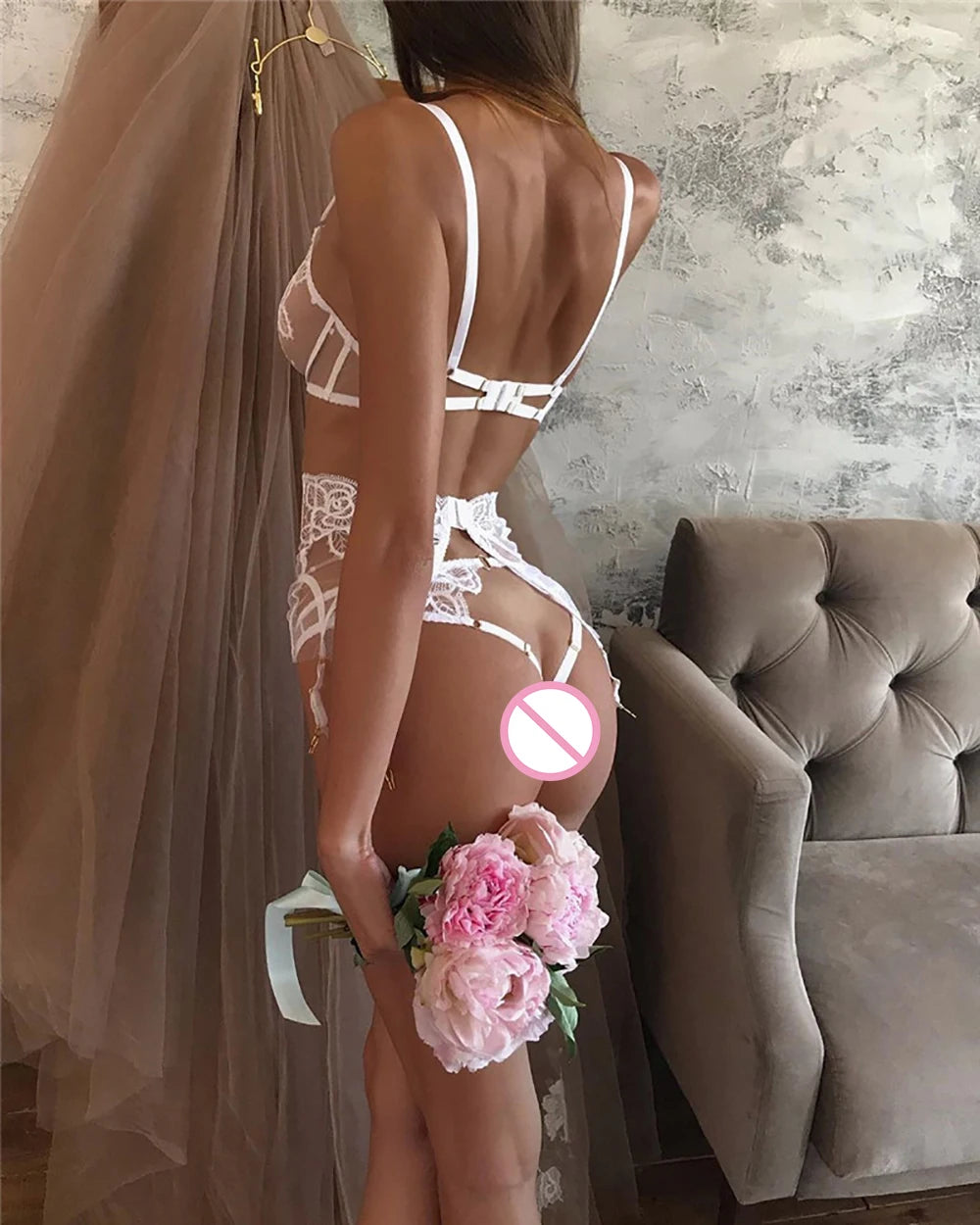 Embroidered Floral Lace