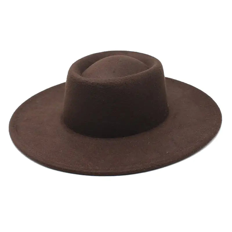 Unisex Fashion Felt Bowler Hat