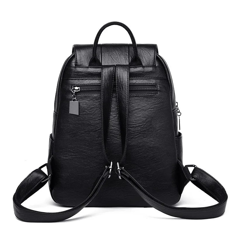 Soft-Side PU Backpack - Elegant Style Meets Practical Adventure