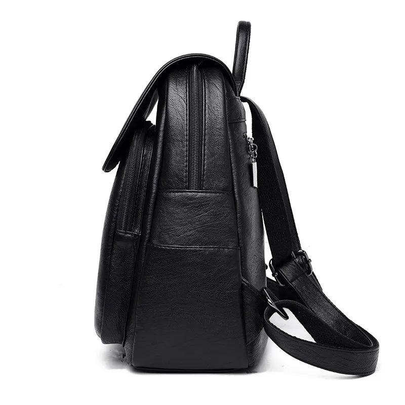 Soft-Side PU Backpack - Elegant Style Meets Practical Adventure