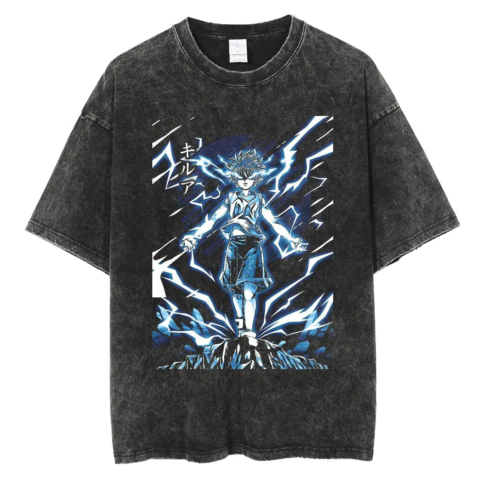 Vintage Dark Anime Streetwear Tee