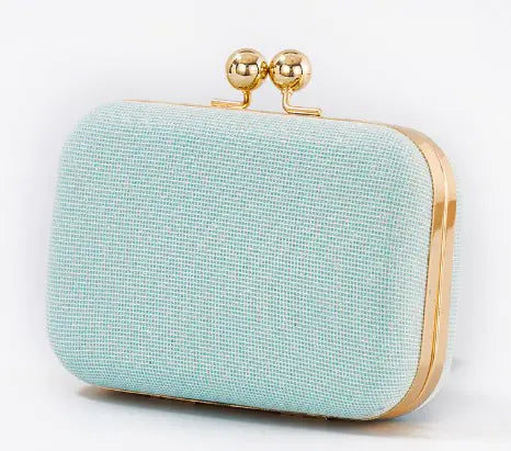 Round Mini Handbag with Chain