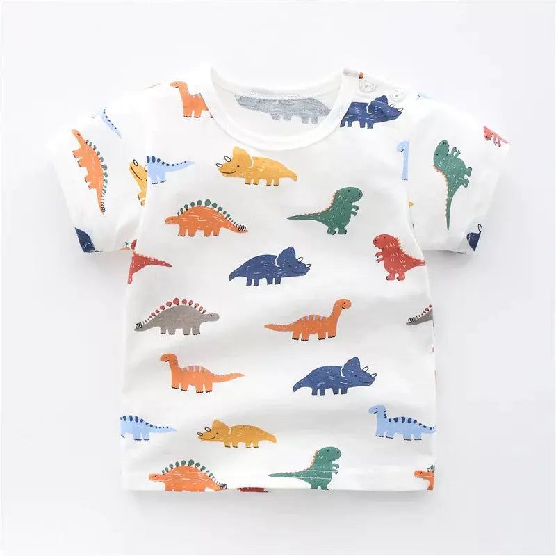 Cotton All-Match T-Shirts for Babies and Children