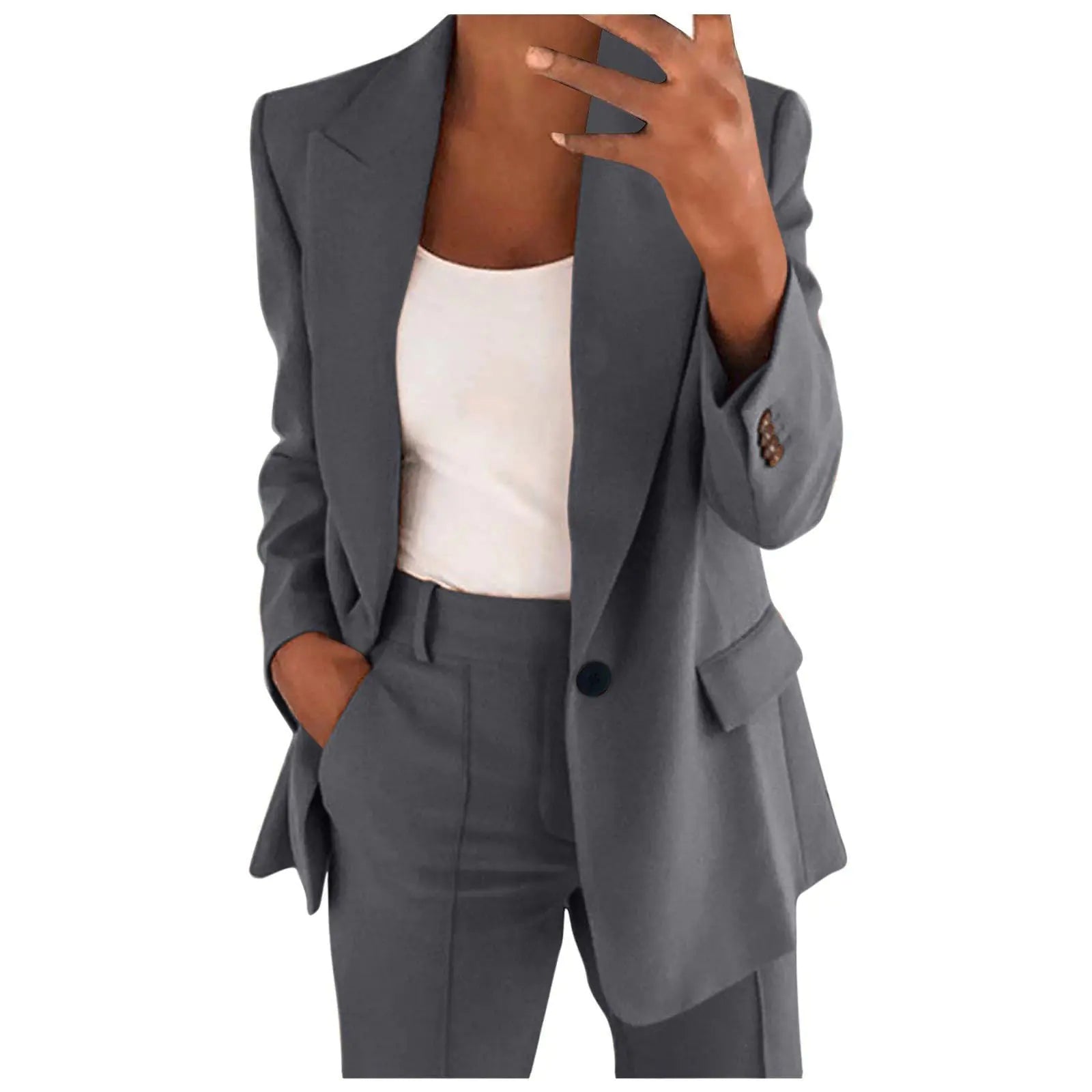 Professional Two-Piece Suit Set
