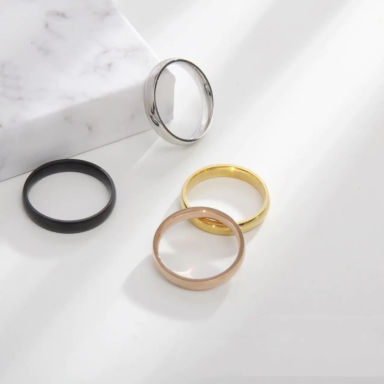 Minimalist Stainless Steel Ring