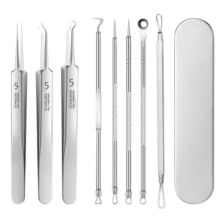 Professional Stainless Steel Acne Extraction Set
