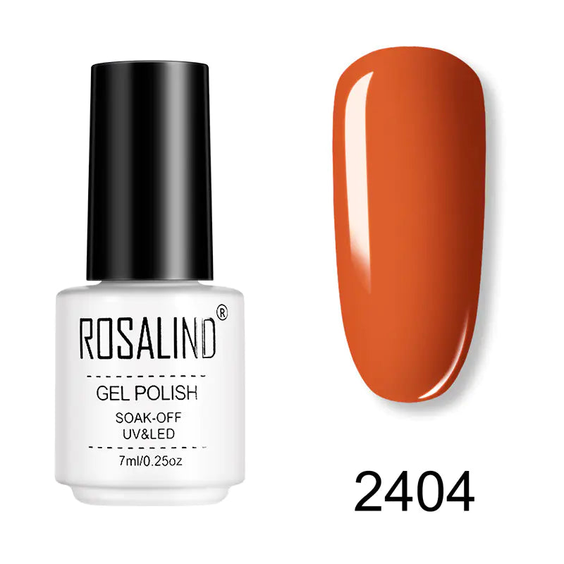 RC Series Pumpkin Color Solid Eco-Friendly Nail Gel