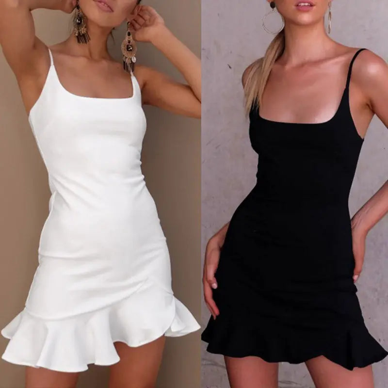 Halter Backless Dress