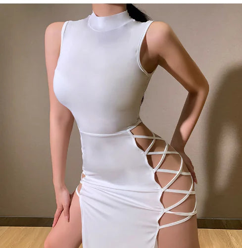 One-Shoulder Evening Dress