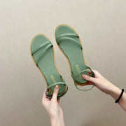 Flat Double Roman Sandals