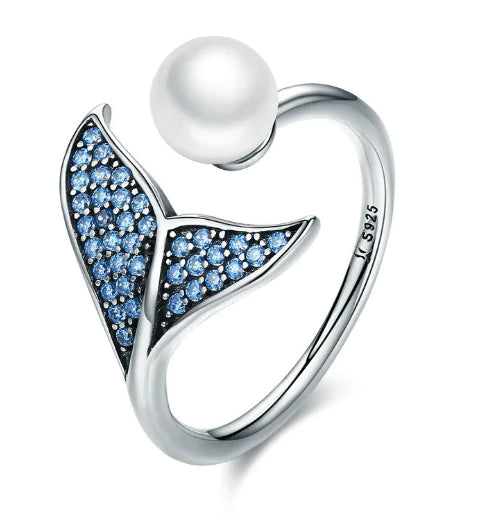 Enchanting Mermaid Tears Ring
