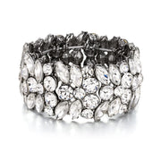 Dazzling Crystal Cuff Bracelet