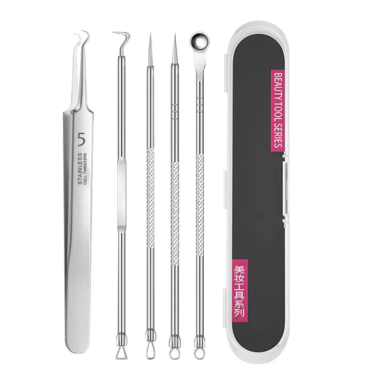 Professional Stainless Steel Acne Extraction Set