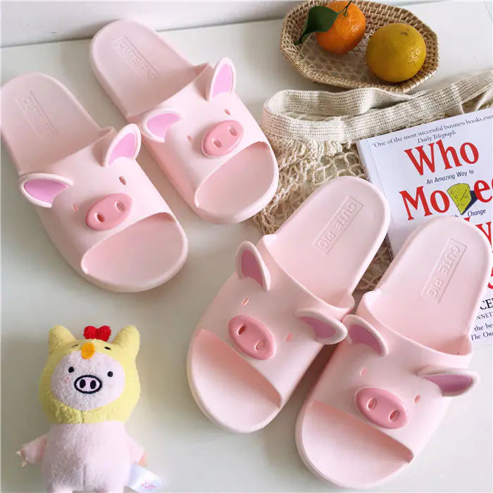 Cartoon Family Slippers