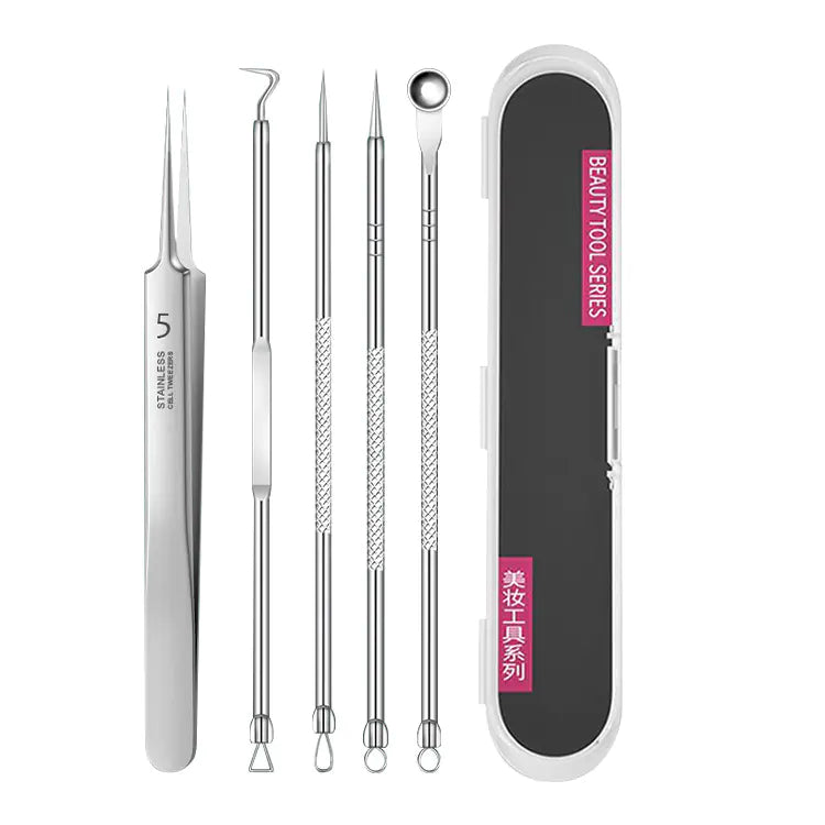Professional Stainless Steel Acne Extraction Set